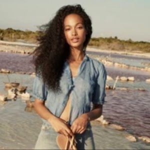 Doen Bird Top Blue M